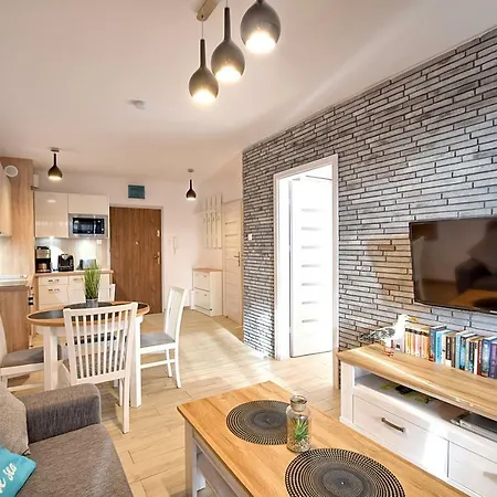 Apartament Oliwka z Prywatnym Miejscem Postojowym-2